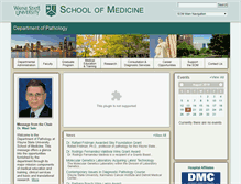 Tablet Screenshot of pathology.med.wayne.edu