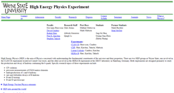Desktop Screenshot of hep.physics.wayne.edu