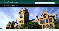 Desktop Screenshot of federaltrio.wayne.edu