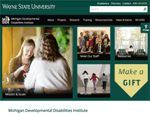 Tablet Screenshot of ddi.wayne.edu