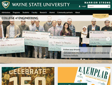 Tablet Screenshot of engineering.wayne.edu