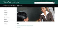 Desktop Screenshot of cosw.wayne.edu