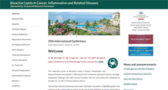 Desktop Screenshot of bioactivelipidsconf.wayne.edu