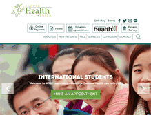 Tablet Screenshot of health.wayne.edu
